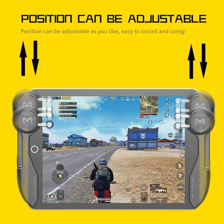 MeMo AKpad6K Snap-on Six Finger Linkage Trigger Imitation Shooting Game Controller for Tablet PC, One Pair - Controller Gamepad by PMC TechLife | Online Shopping South Africa | PMC TechLife