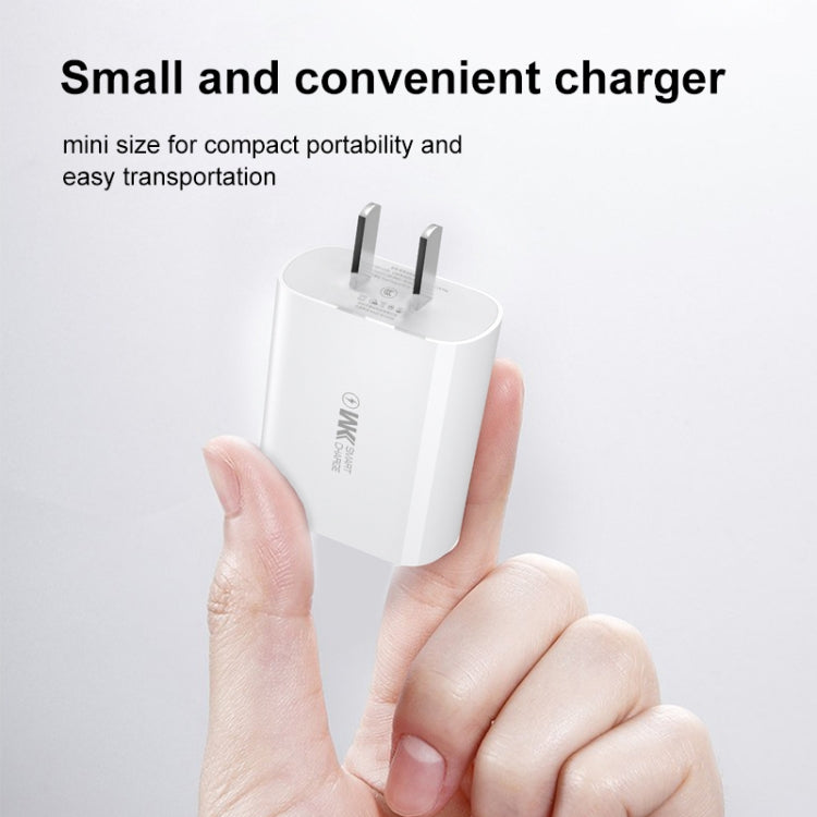 WK WP-U69a 2.0A Speed Mini USB Charger + USB to Type-C / USB-C Data Cable, Plug Type: US Plug - free shipping - PMC TechLife - Order now!