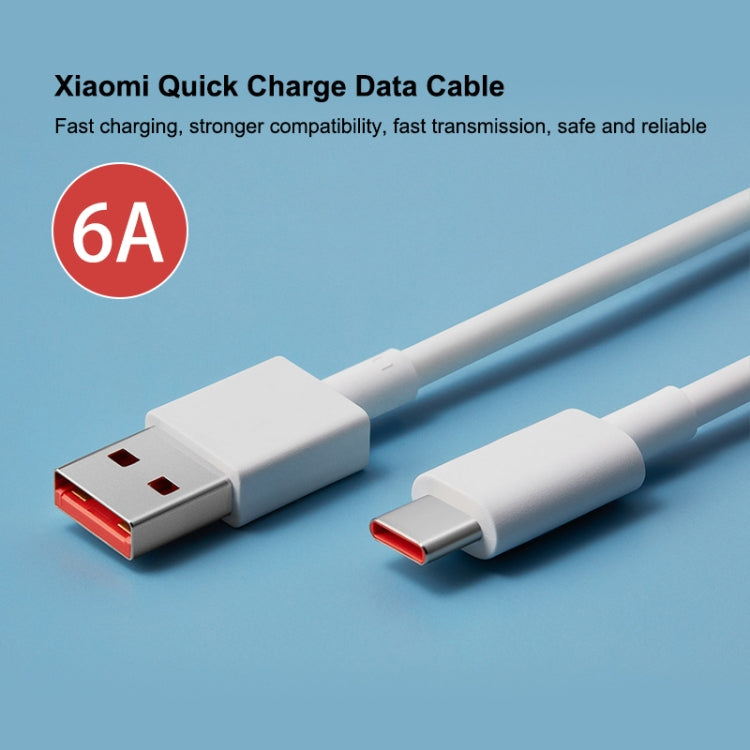 Original Xiaomi 6A USB to USB-C / Type-C Fast Charging Data Cable, Length: 1m - USB-C & Type-C Cable by Xiaomi | Online Shopping South Africa | PMC TechLife | Buy Now Pay Later Mobicred