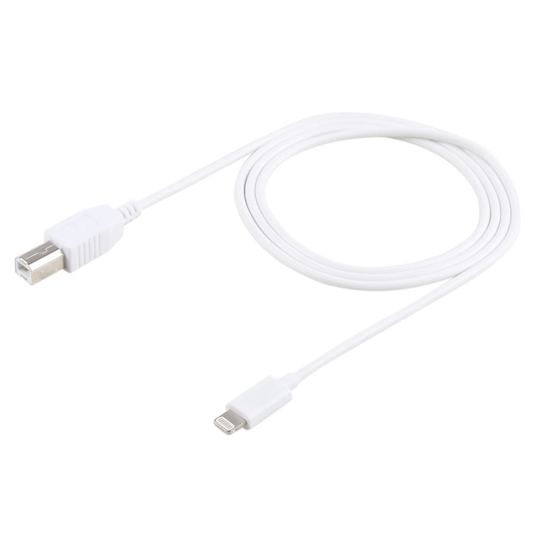 1m 8 Pin to Type-B Male Piano / Electronic Piano Cable MIDI Cable Adapter(White) - free shipping - PMC TechLife - Order now!