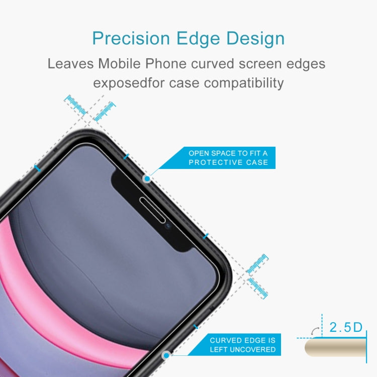 For iPhone 11 / XR 10pcs 0.26mm 9H 2.5D Tempered Glass Film - free shipping - PMC TechLife - Order now!