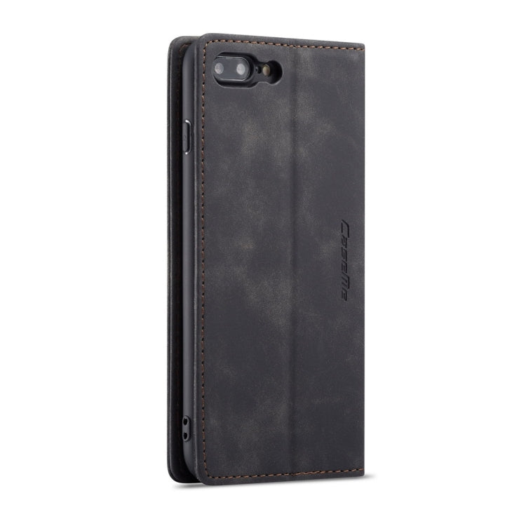 CaseMe-013 Multifunctional Retro Frosted Horizontal Flip Leather Case for iPhone 7 Plus / 8 Plus, with Card Slot & Holder & Wallet(Black) - More iPhone Cases by CaseMe | Online Shopping South Africa | PMC TechLife | Buy Now Pay Later Mobicred