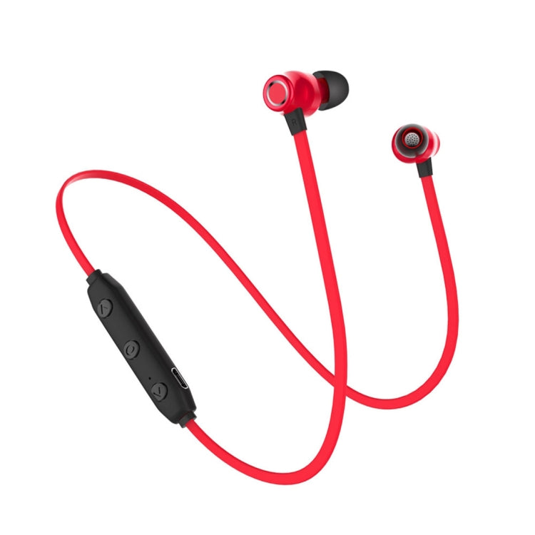 XRM-X5 Sports IPX4 Waterproof Magnetic Earbuds Wireless Bluetooth V4.1 Stereo In-ear Headset, For iPhone, Samsung, Huawei, Xiaomi, HTC and Other Smartphones(Red) - Bluetooth Earphone by PMC TechLife | Online Shopping South Africa | PMC TechLife