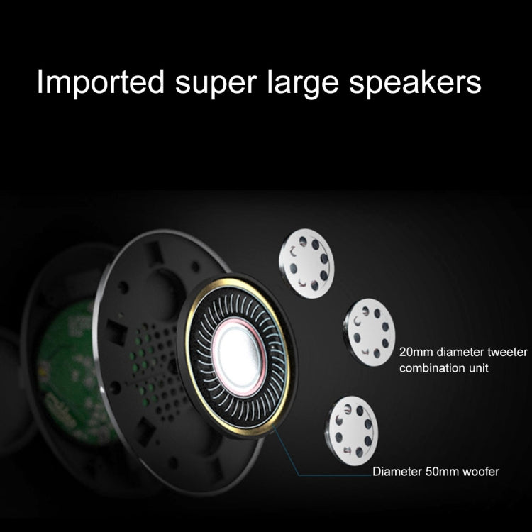 ZEALOT B570 Stereo Wired Wireless Bluetooth Subwoofer Headset with LED Color Screen Design & HD Microphone & FM, For Mobile Phones & Tablets & Laptops, Support 32GB TF Card Maximum(Black) - free shipping - PMC TechLife - Order now!