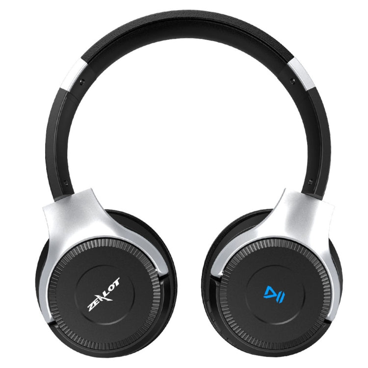 ZEALOT B26T Stereo Wired Wireless Bluetooth 4.0 Subwoofer Headset with 3.5mm Universal Audio Cable Jack & HD Microphone, For Mobile Phones & Tablets & Laptops, Support 32GB TF Card Maximum(Silver) - free shipping - PMC TechLife - Order now!