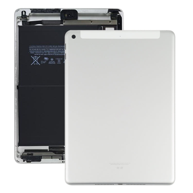 Battery Back Housing Cover for iPad 9.7 inch (2017) A1823 (4G Version)(Silver) - iPad 5 (2017) by PMC TechLife | Online Shopping South Africa | PMC TechLife | Buy Now Pay Later Mobicred