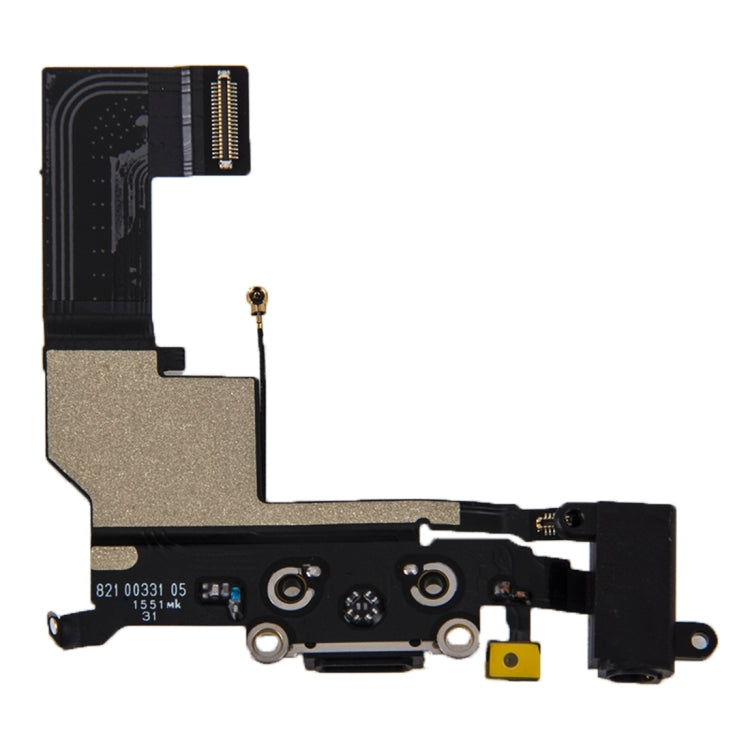Original Charging Port + Audio Flex Cable for iPhone SE(Black) - SE 1st Generation Parts by PMC TechLife | Online Shopping South Africa | PMC TechLife