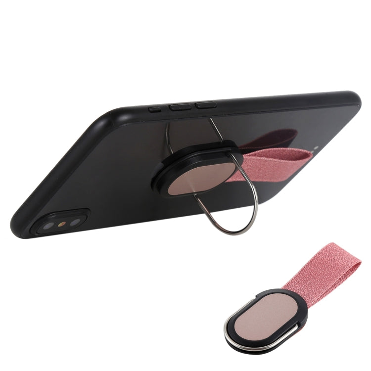 CPS-016 Universal Finger Strap Grip Self Holder Mobile Phone Stand(Rose Gold) - Ring Holder by PMC TechLife | Online Shopping South Africa | PMC TechLife