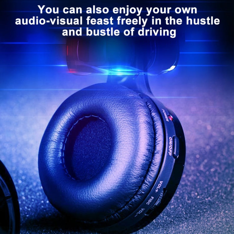 LPT03 Headset Wireless Infrared Dual/Single Channel Earphone (Black) - Headset & Headphone by PMC TechLife | Online Shopping South Africa | PMC TechLife