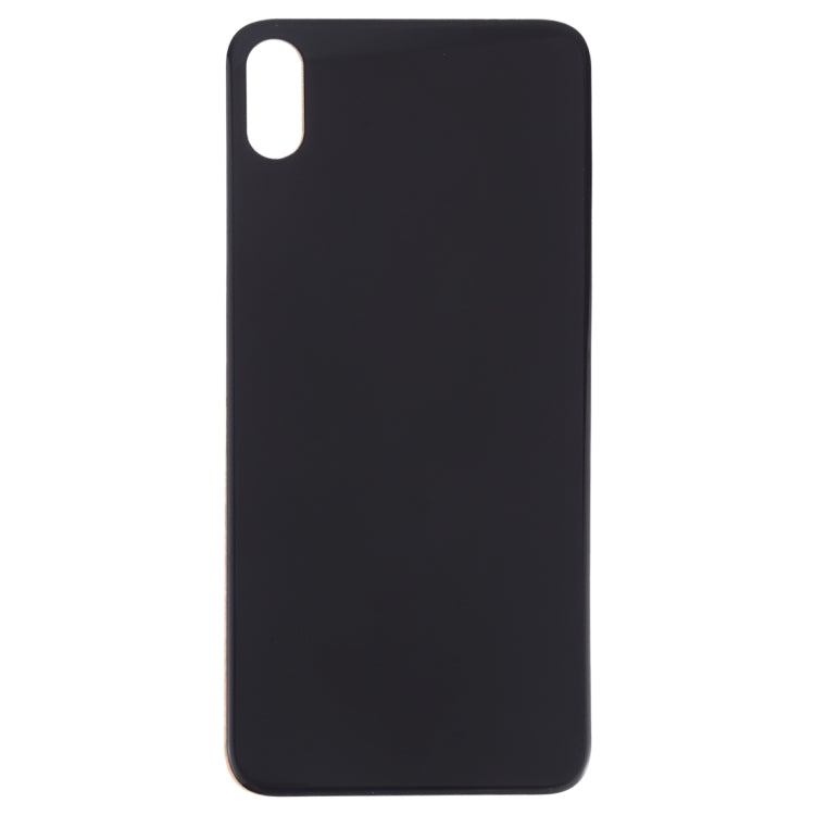 Easy Replacement Big Camera Hole Glass Back Battery Cover with Adhesive for iPhone XS Max(Black) - Back Cover by PMC TechLife | Online Shopping South Africa | PMC TechLife | Buy Now Pay Later Mobicred