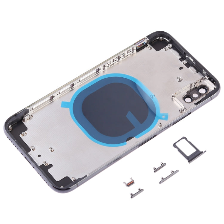 Back Cover with Camera Lens & SIM Card Tray & Side Keys for iPhone XS Max(Red) - Back Cover by PMC TechLife | Online Shopping South Africa | PMC TechLife