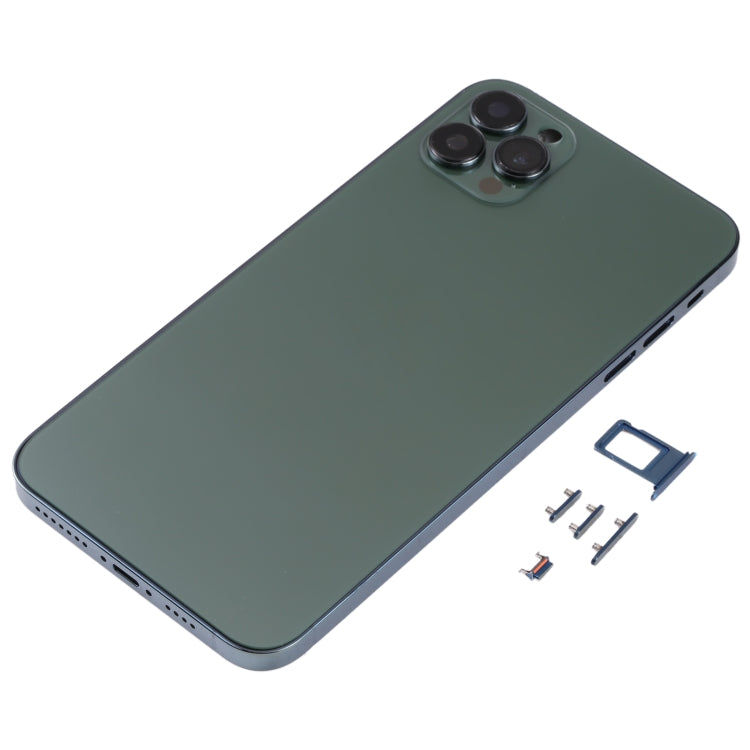 Back Housing Cover with Appearance Imitation of iP13 Pro Max for iPhone XS Max(Green) - Back Cover by PMC TechLife | Online Shopping South Africa | PMC TechLife | Buy Now Pay Later Mobicred