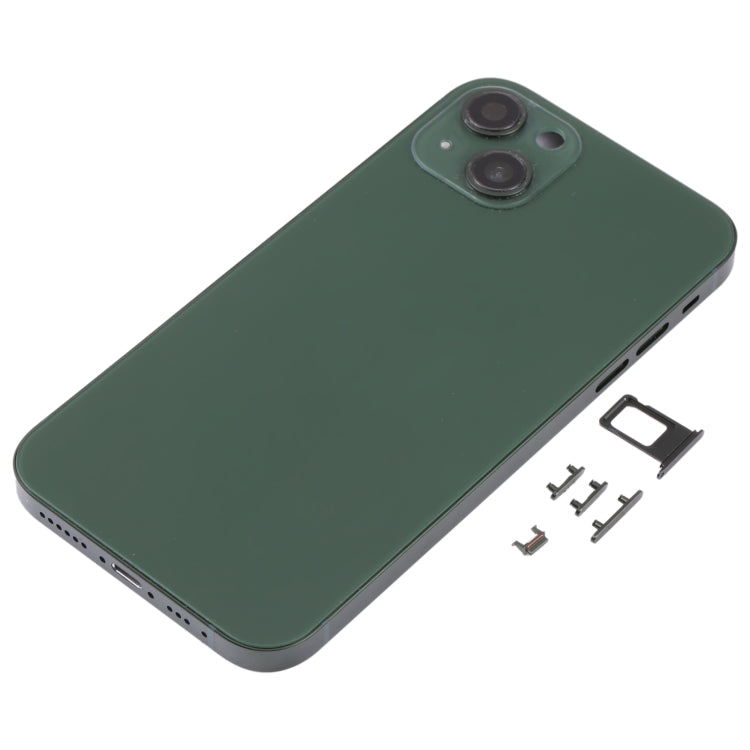 Back Housing Cover with Appearance Imitation of iP13 for iPhone XR(Green) - Back Cover by PMC TechLife | Online Shopping South Africa | PMC TechLife | Buy Now Pay Later Mobicred