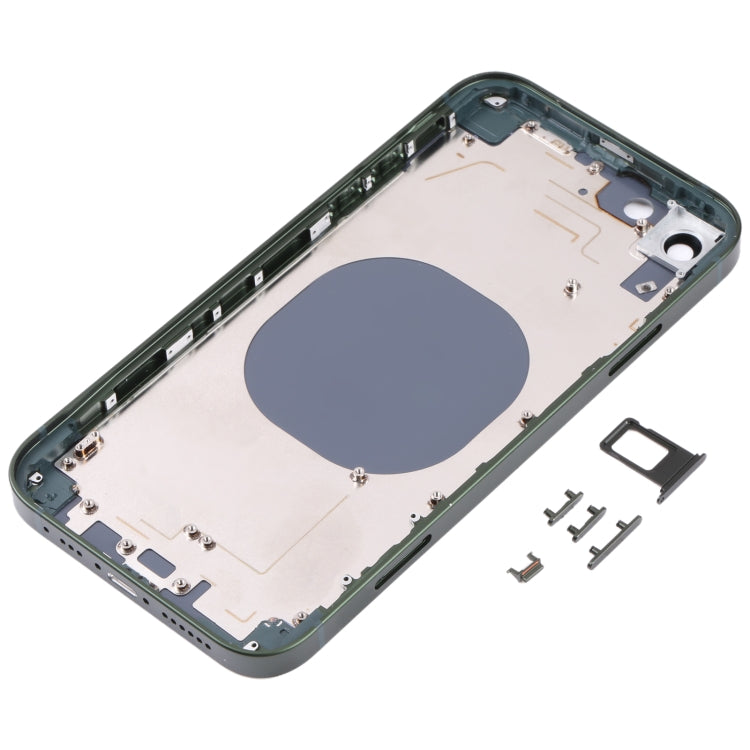 Back Housing Cover with Appearance Imitation of iP13 for iPhone XR(Green) - Back Cover by PMC TechLife | Online Shopping South Africa | PMC TechLife | Buy Now Pay Later Mobicred