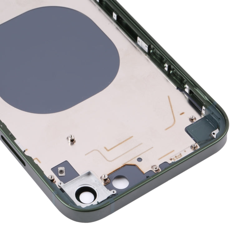 Back Housing Cover with Appearance Imitation of iP13 for iPhone XR(Green) - Back Cover by PMC TechLife | Online Shopping South Africa | PMC TechLife | Buy Now Pay Later Mobicred