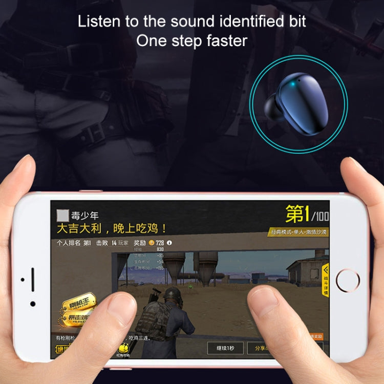 X7 TWS V5.0 Binaural Wireless Stereo Bluetooth Headset with Charging Case and Digital Display(Black) - TWS Earphone by PMC TechLife | Online Shopping South Africa | PMC TechLife