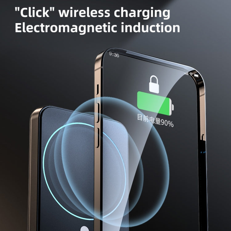 JJT-969 15W Max Output Magnetic Car Air Outlet Bracket Wireless Charger(Blue) - Wireless Charger Holders by PMC TechLife | Online Shopping South Africa | PMC TechLife