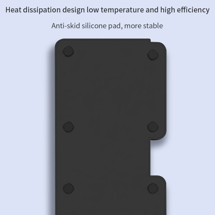 K04 4 in 1 10W Qi Standard Wireless Charger for Mobile Phones & iWatch & AirPods (White) - free shipping - PMC TechLife - Order now!