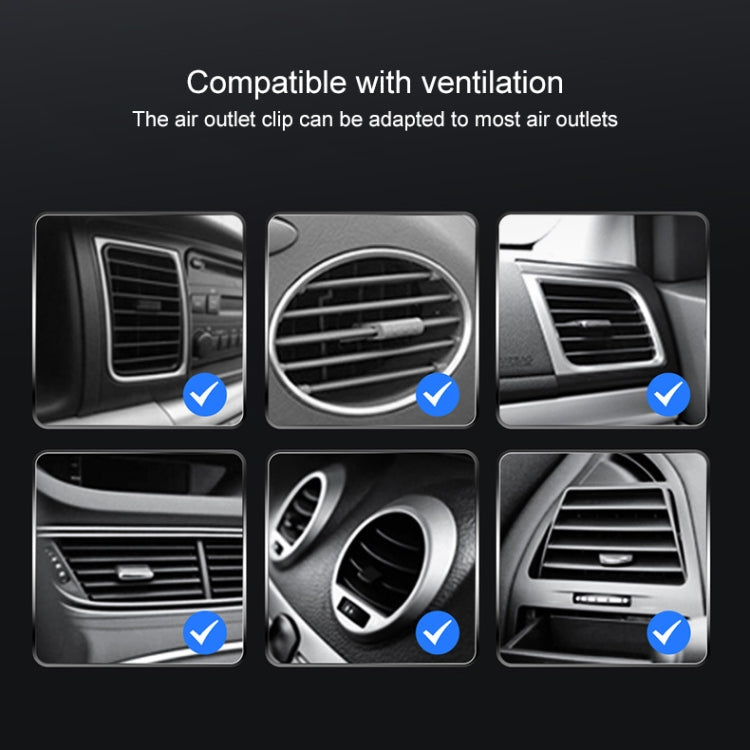 K07 15W Max Output Magnetic Car Air Outlet Bracket Wireless Charger(Black) - Wireless Charger Holders by PMC TechLife | Online Shopping South Africa | PMC TechLife