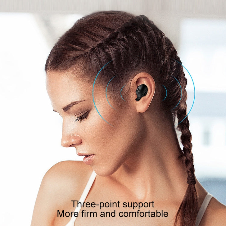 XG13 Bluetooth 5.0 TWS Mini Stereo Wireless Bluetooth Earphone (White) - TWS Earphone by PMC TechLife | Online Shopping South Africa | PMC TechLife