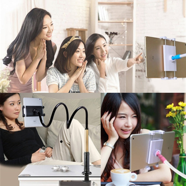 Aluminum-magnesium Alloy Free-Rotating Lazy Bracket Universal Mobile Phones Tablet PC Stand, Suitable for 4-12.9 inch Mobile Phones / Tablet PC, Length: 1m (Gold) - Lazy Bracket by PMC TechLife | Online Shopping South Africa | PMC TechLife