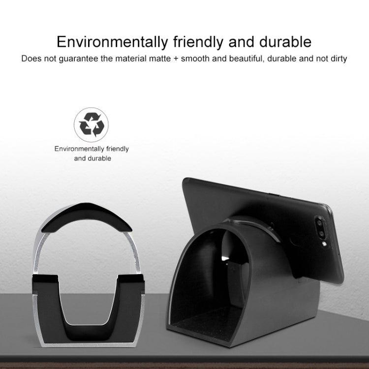 Plastic Version Universal Mobile Phones Tablet PC Desktop Bracket Live Bracket(White) - Desktop Holder by PMC TechLife | Online Shopping South Africa | PMC TechLife