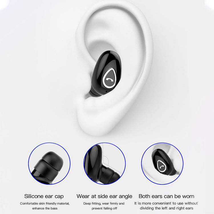 YX01 Sweatproof Bluetooth 4.1 Wireless Bluetooth Earphone with Charging Box, Support Memory Connection & HD Call(Flesh Color) - Bluetooth Earphone by PMC TechLife | Online Shopping South Africa | PMC TechLife