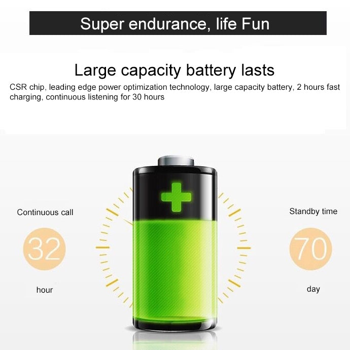 J10 Bluetooth 4.1 Universal Mini Wireless Sport Vehicle Stereo Music Bluetooth Headset(Gold) - Bluetooth Earphone by PMC TechLife | Online Shopping South Africa | PMC TechLife