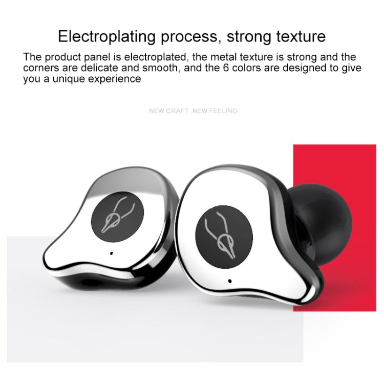 Sabbat E12 Portable In-ear Bluetooth V5.0 Earphone with Wireless Charging Box, Wireless Charging Model, For iPhone, Galaxy, Huawei, Xiaomi, HTC and Other Smartphones(Grey) - free shipping - PMC TechLife - Order now!