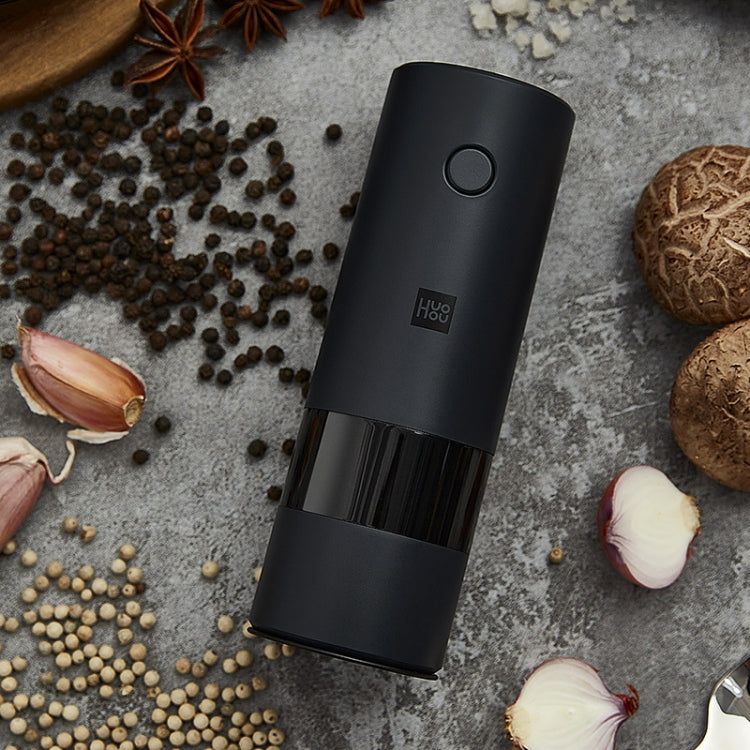 Original Xiaomi Youpin Huohou Electric Grinding Machine Automatic Mill Pepper Grinder(Black) - Stirrer & Squeezer by Xiaomi | Online Shopping South Africa | PMC TechLife | Buy Now Pay Later Mobicred