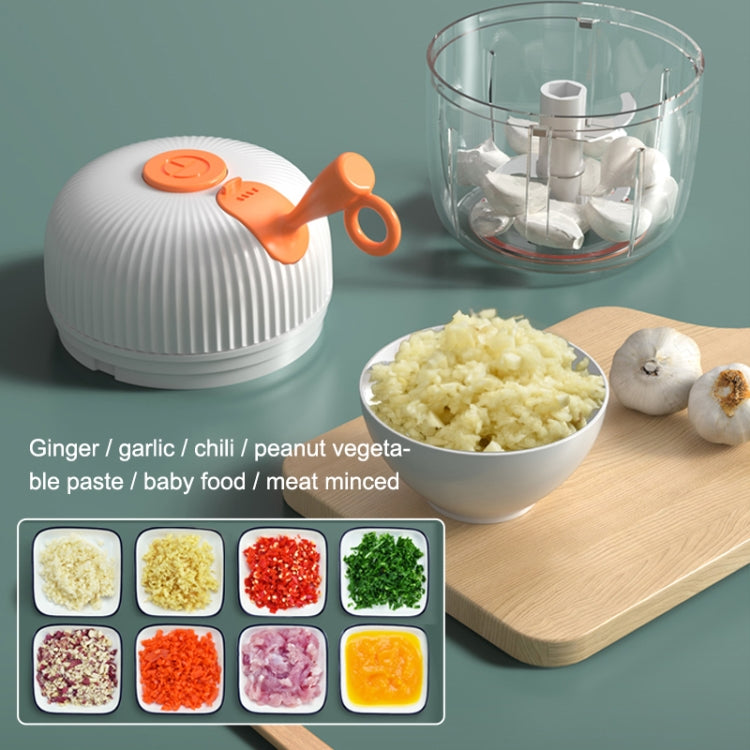 REMAX SL-BM03 Rechew Series Wireless Electric Garlic Stirrer Cordless Portable Food Processor (White) - Stirrer & Squeezer by REMAX | Online Shopping South Africa | PMC TechLife | Buy Now Pay Later Mobicred