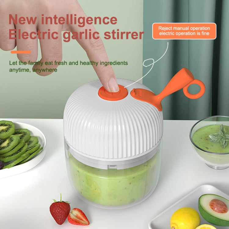 REMAX SL-BM03 Rechew Series Wireless Electric Garlic Stirrer Cordless Portable Food Processor (White) - Stirrer & Squeezer by REMAX | Online Shopping South Africa | PMC TechLife | Buy Now Pay Later Mobicred