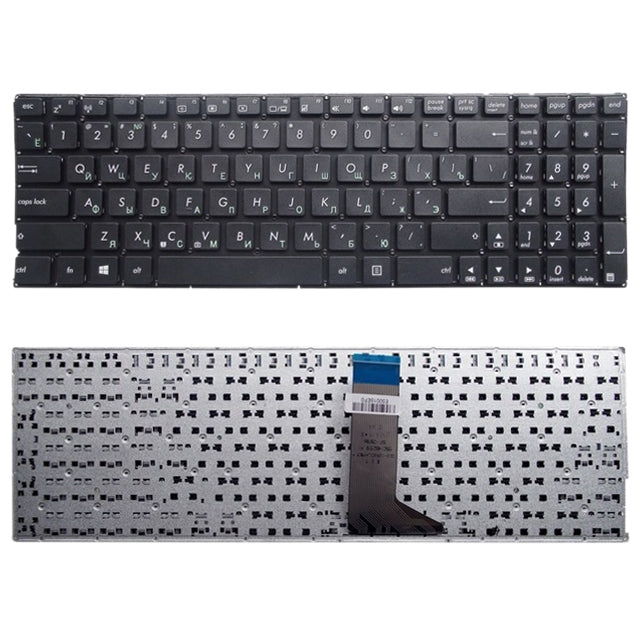 RU Keyboard for Asus X555 X555L X555LA X555LD X555LN X555LP X555LB X555LF X555LI X555U X555Y (Black) - Replacement Keyboards by PMC TechLife | Online Shopping South Africa | PMC TechLife