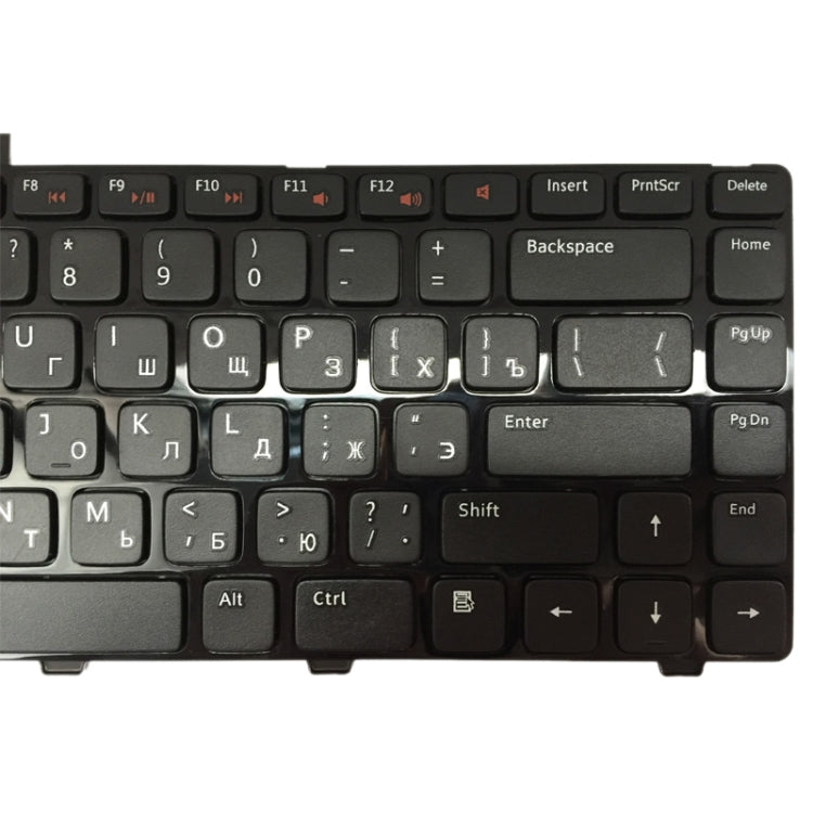 RU Keyboard for DELL Inspiron 14R N4110 M4110 N4050 M4040 N5050 M5050 M5040 N5040 3330 X501LX502L P17S P18 N4120 (Black) - Replacement Keyboards by PMC TechLife | Online Shopping South Africa | PMC TechLife
