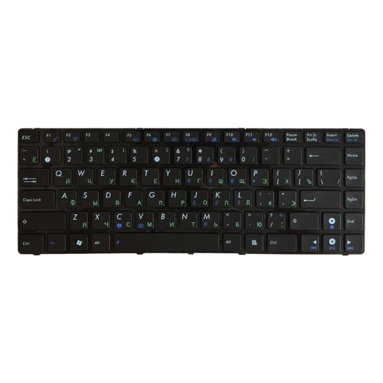 RU Keyboard for Asus K42J X43 X43B A43S A42 K42 A42J X42J K43S UL30 N42 N43 B43 U41 K43S U35J UL80(Black) - Replacement Keyboards by PMC TechLife | Online Shopping South Africa | PMC TechLife