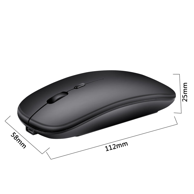 HXSJ M80 2.4GHz Wireless 1600DPI Three-speed Adjustable Optical Mute Mouse (Gold) - free shipping - PMC TechLife - Order now!