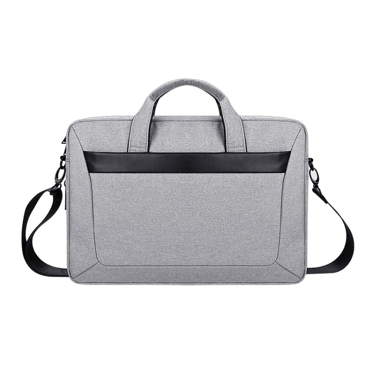 DJ06 Oxford Cloth Waterproof Wear-resistant Portable Expandable Laptop Bag for 13.3 inch Laptops, with Detachable Shoulder Strap(Grey) - free shipping - PMC TechLife - Order now!