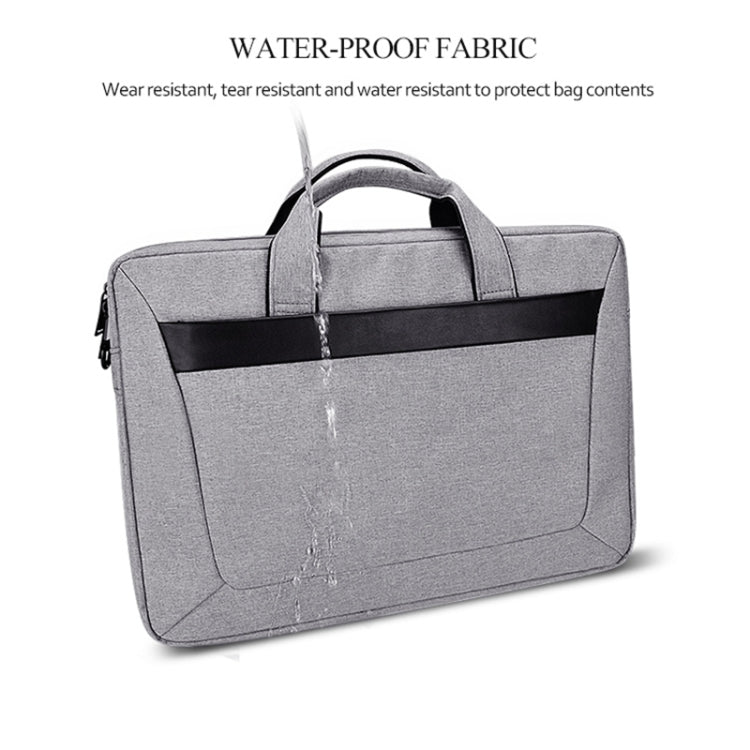 DJ06 Oxford Cloth Waterproof Wear-resistant Portable Expandable Laptop Bag for 13.3 inch Laptops, with Detachable Shoulder Strap(Grey) - free shipping - PMC TechLife - Order now!