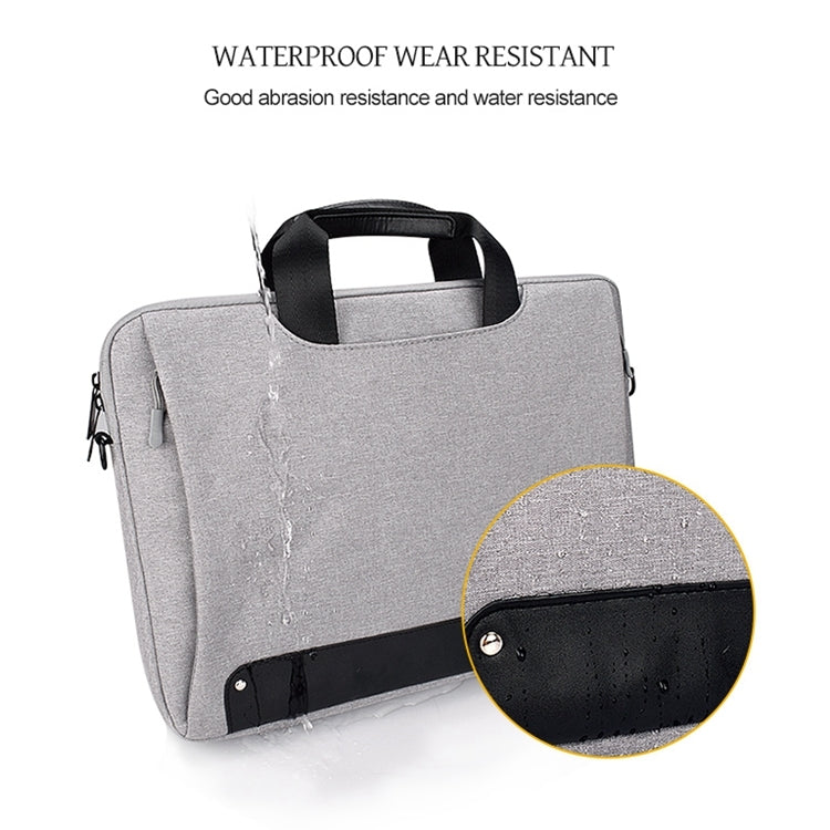 DJ08 Oxford Cloth Waterproof Wear-resistant Laptop Bag for 13.3 inch Laptops, with Concealed Handle & Luggage Tie Rod & Adjustable Shoulder Strap (Black) - free shipping - PMC TechLife - Order now!