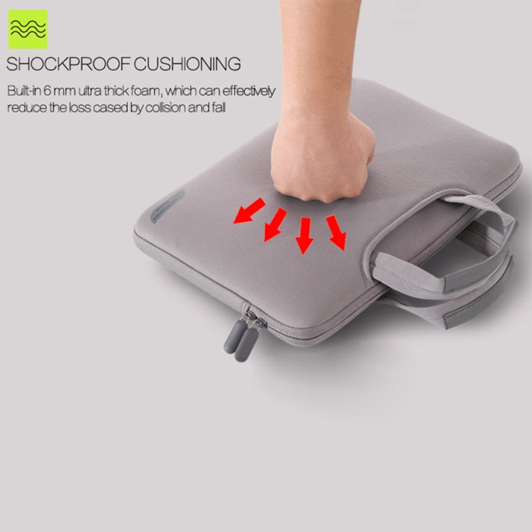 15.6 inch Portable Air Permeable Handheld Sleeve Bag for Laptops, Size: 41.5x30.0x3.5cm(Pink) - 15 inch by PMC TechLife | Online Shopping South Africa | PMC TechLife