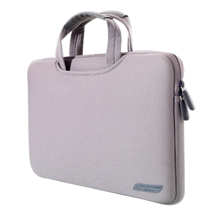 15.6 inch Portable Air Permeable Handheld Sleeve Bag for Laptops, Size: 41.5x30.0x3.5cm(Grey) - 15 inch by PMC TechLife | Online Shopping South Africa | PMC TechLife