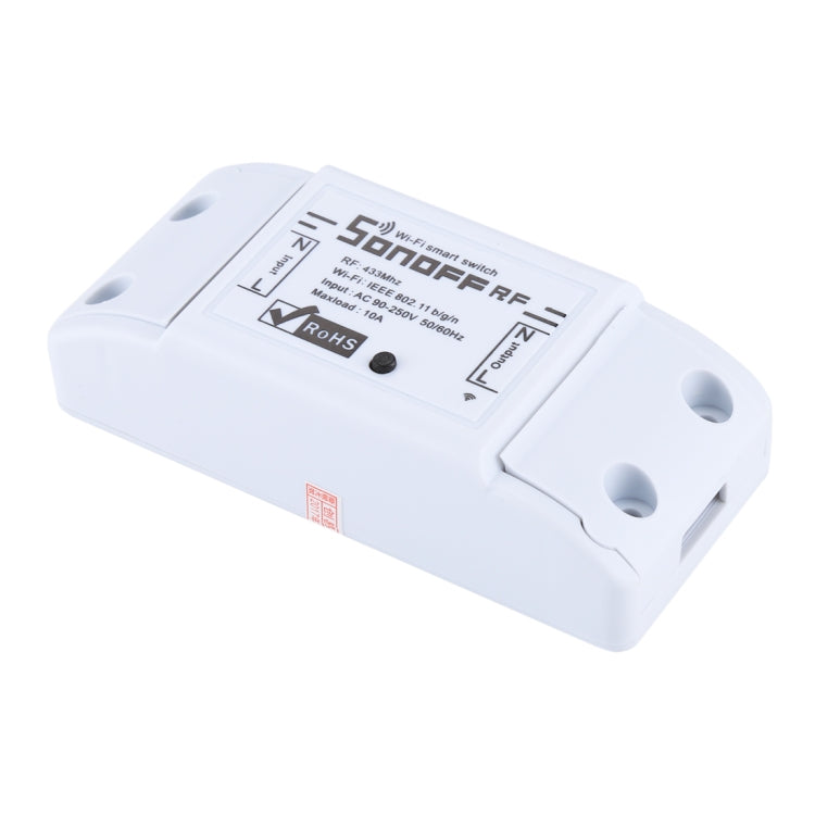 Sonoff  433MHz DIY WiFi Smart Wireless Remote Control Timer Module Power Switch for Smart Home, Support iOS and Android - free shipping - PMC TechLife - Order now!