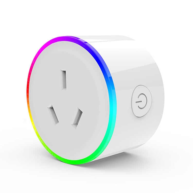 10A RGB Scene Light WiFi Remote Control Smart Socket Works with Alexa & Google Home & IFTTT, AC 100-240V, AU Plug - Smart Socket by PMC TechLife | Online Shopping South Africa | PMC TechLife