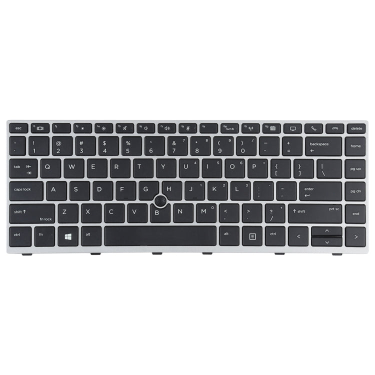 For HP Elitebook 840 G5 846 G5 745 G5 US Version Keyboard with Pointing Stick (Silver) - Replacement Keyboards by PMC TechLife | Online Shopping South Africa | PMC TechLife