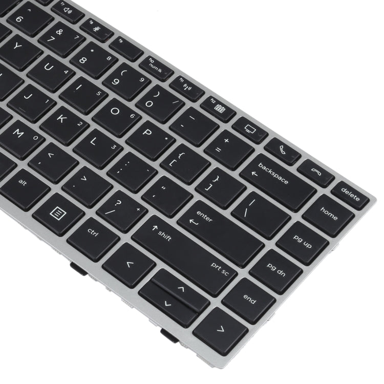 For HP Elitebook 840 G5 846 G5 745 G5 US Version Keyboard with Pointing Stick (Silver) - Replacement Keyboards by PMC TechLife | Online Shopping South Africa | PMC TechLife