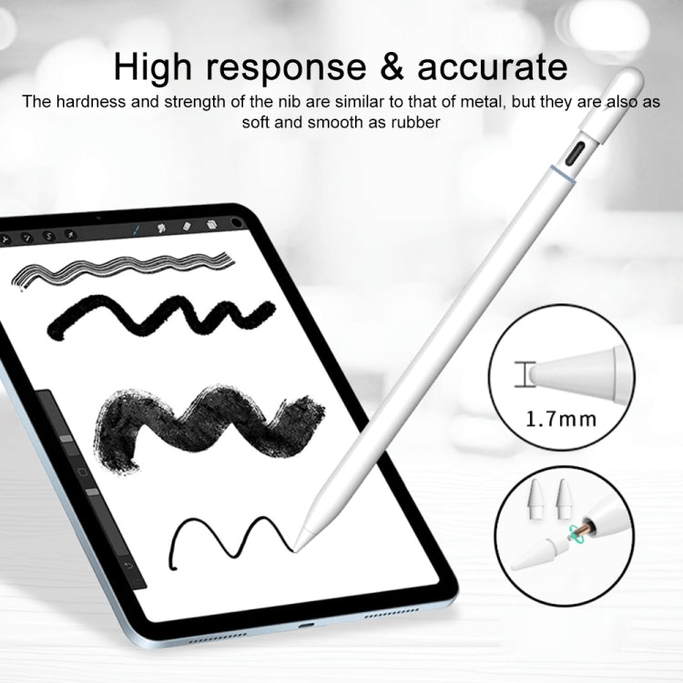 P8 Active Capacitive Stylus Pen with Palm Rejection for iPad After 2018 Version (White) - Stylus Pen by PMC TechLife | Online Shopping South Africa | PMC TechLife