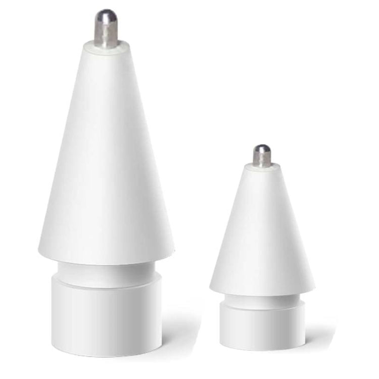 M2 Short Metal Pen Tip for Apple Pencil 1 / 2 (White) - Pencil Accessories by PMC TechLife | Online Shopping South Africa | PMC TechLife