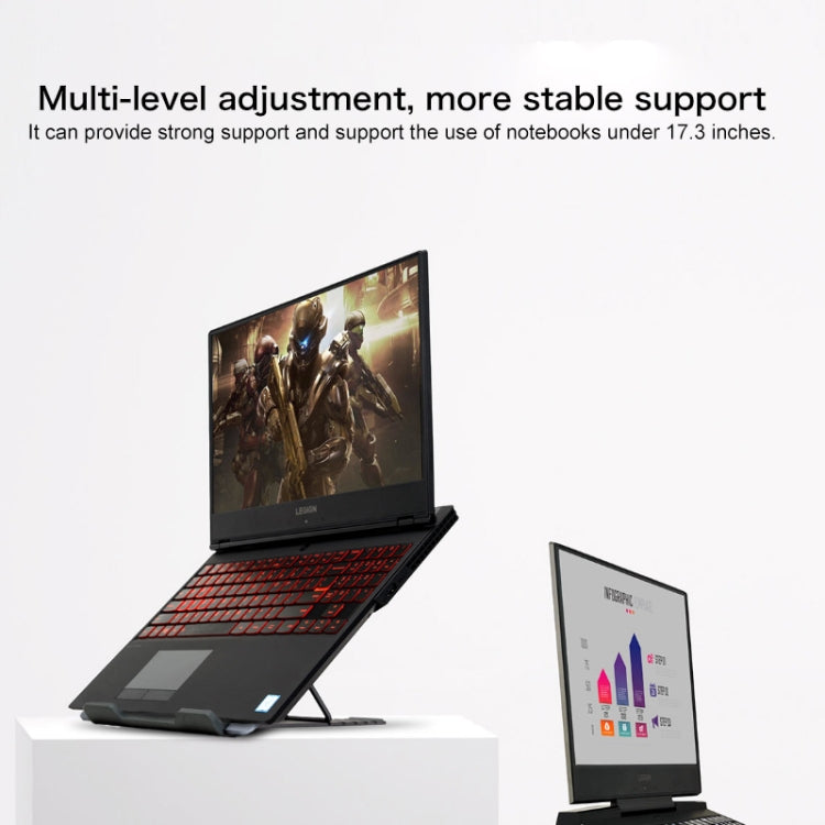 Lenovo Z2 LEGION Aluminum Alloy Laptop Cooling Bracket Heat Dissipation Holder for Y7000 / Y7000P / Y9000K(Grey) - free shipping - PMC TechLife - Order now!