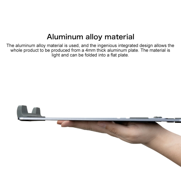 Lenovo Z2 LEGION Aluminum Alloy Laptop Cooling Bracket Heat Dissipation Holder for Y7000 / Y7000P / Y9000K(Grey) - free shipping - PMC TechLife - Order now!
