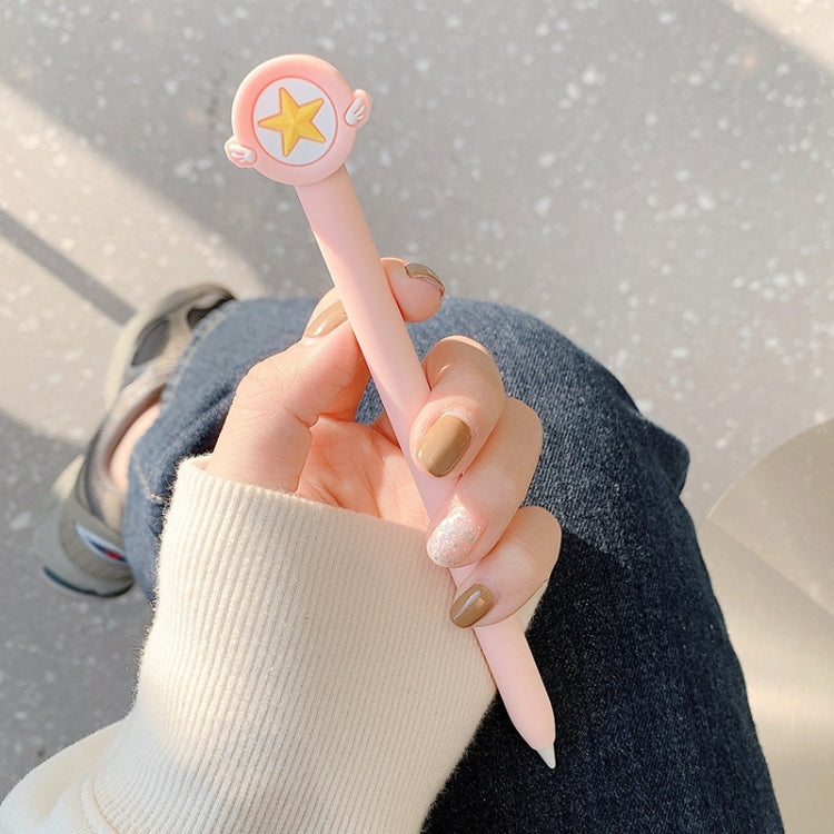 Cute Cartoon Silicone Protective Cover for Apple Pencil 2(Five-pointed Star Pink)) - Pencil Accessories by PMC TechLife | Online Shopping South Africa | PMC TechLife